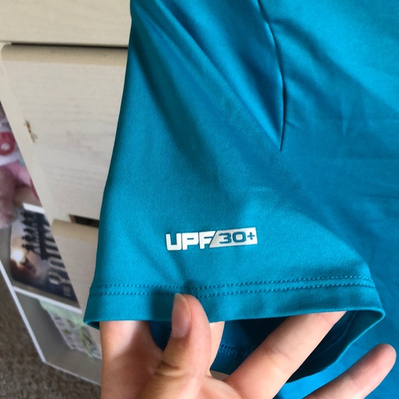 Aqua blue short sleeve from under armour - Picture 5 of 5